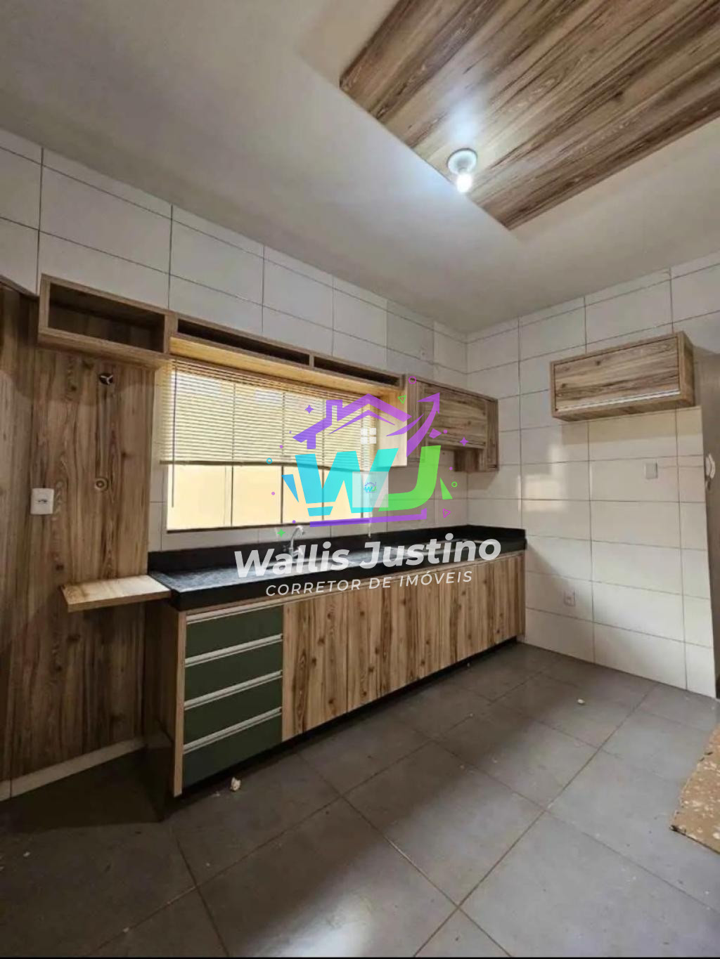 Casa à Venda no Residencial Atalaia em Rio Verde – 2 Quartos com Cozinha Planejada