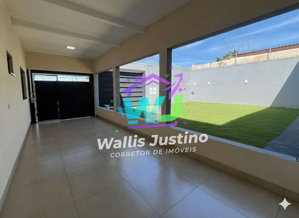 Casa à Venda no Santa Cruz 2 em Rio Verde – 2 Quartos, 2 Banheiros, Área de Churrasqueira Climatizada e Garagem Coberta