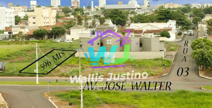 Terreno à Venda na Av. José Walter em Rio Verde GO | 596 m² Frente ao Life Club com Alto Potencial Construtivo