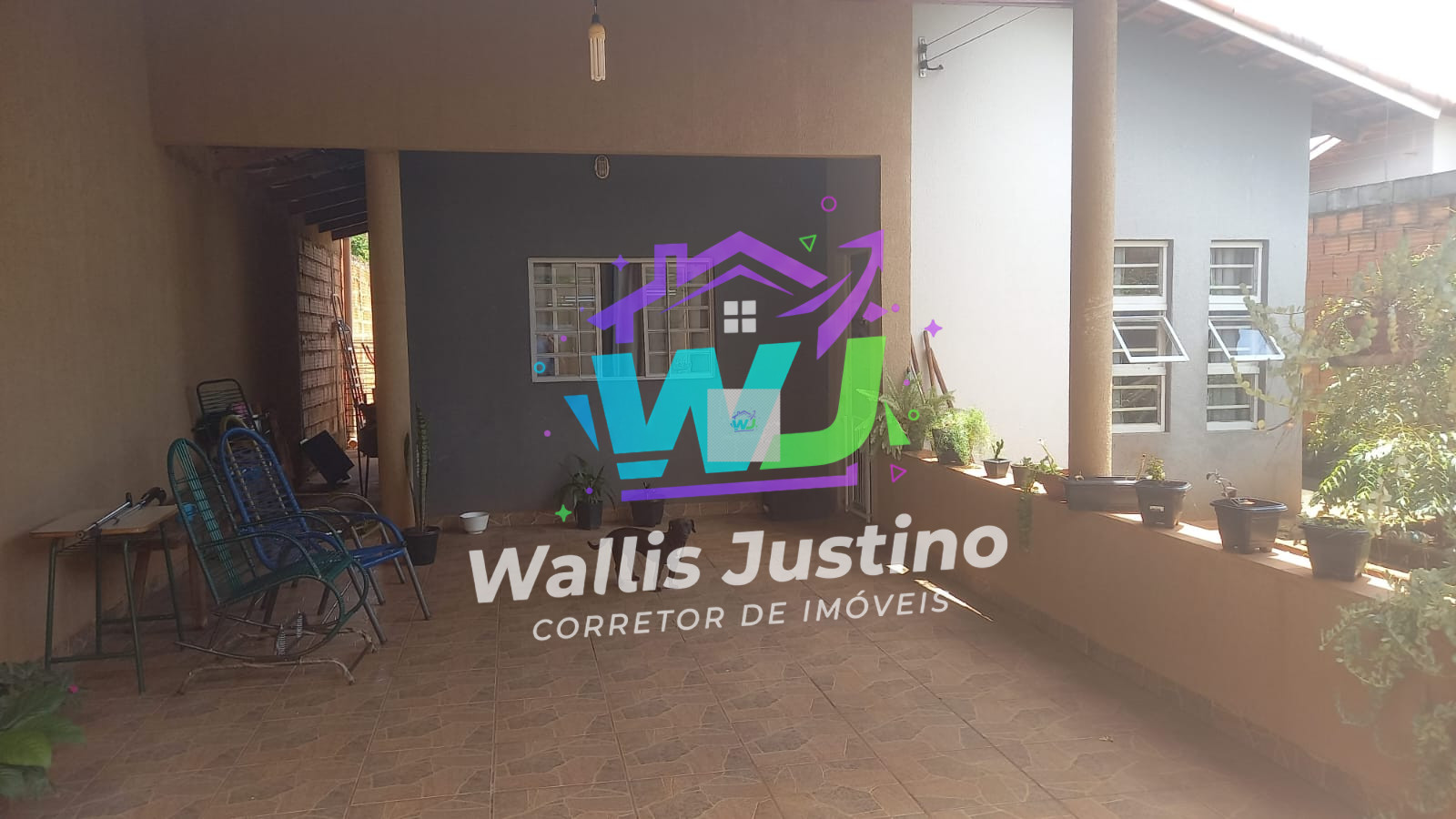 Casa à Venda no Nilson Veloso em Rio Verde – 2 Quartos com Quintal Amplo e Financiamento